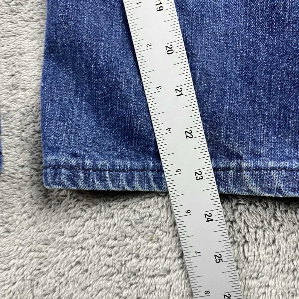 Levis 514 Straight Leg Jeans Mens 38x23 Blue Medium Wash Mid Rise‎